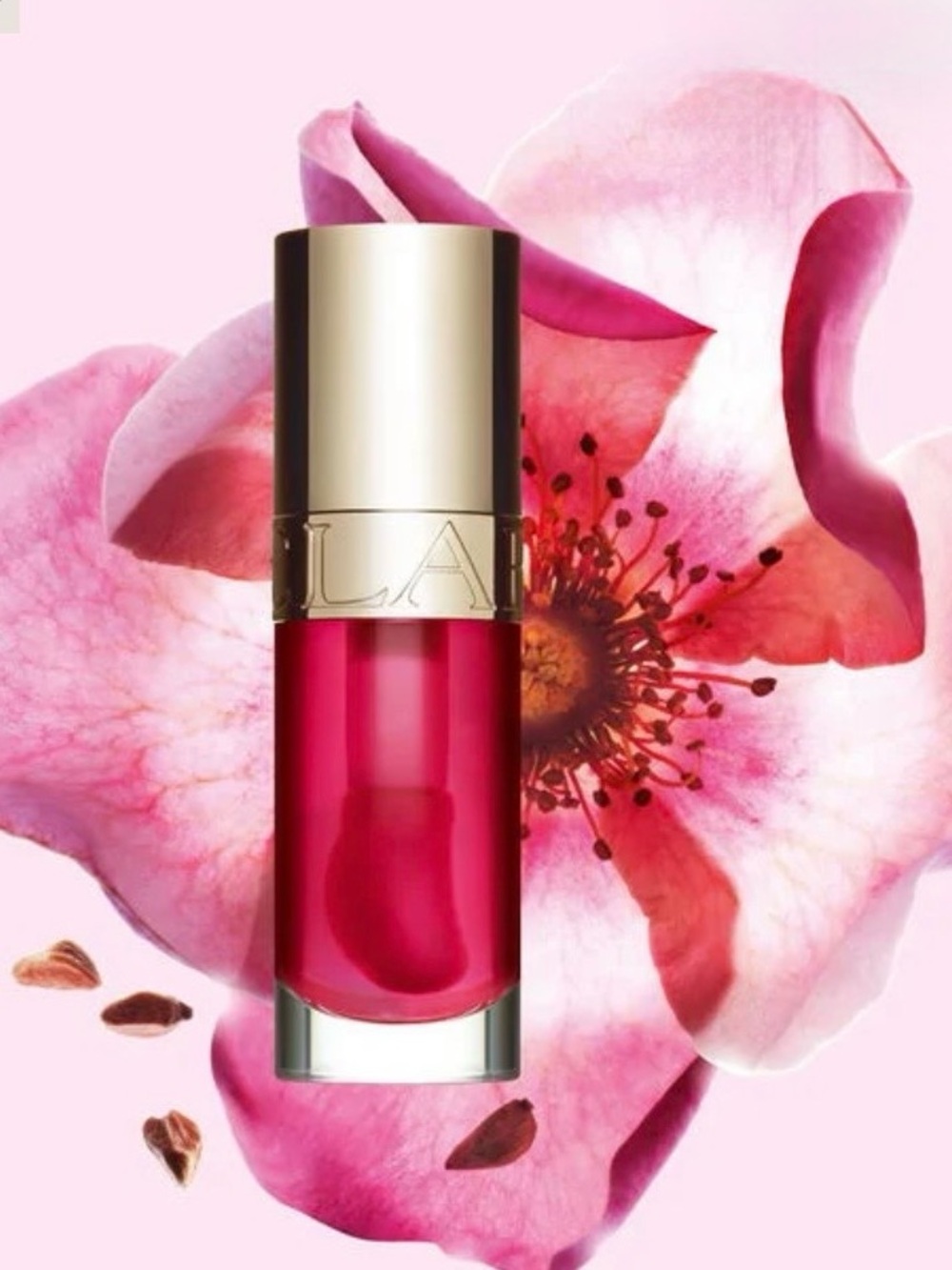 Clarins Lip Comfort Oil Hydrating and Plumping Lip Oil - 04 Pitaya